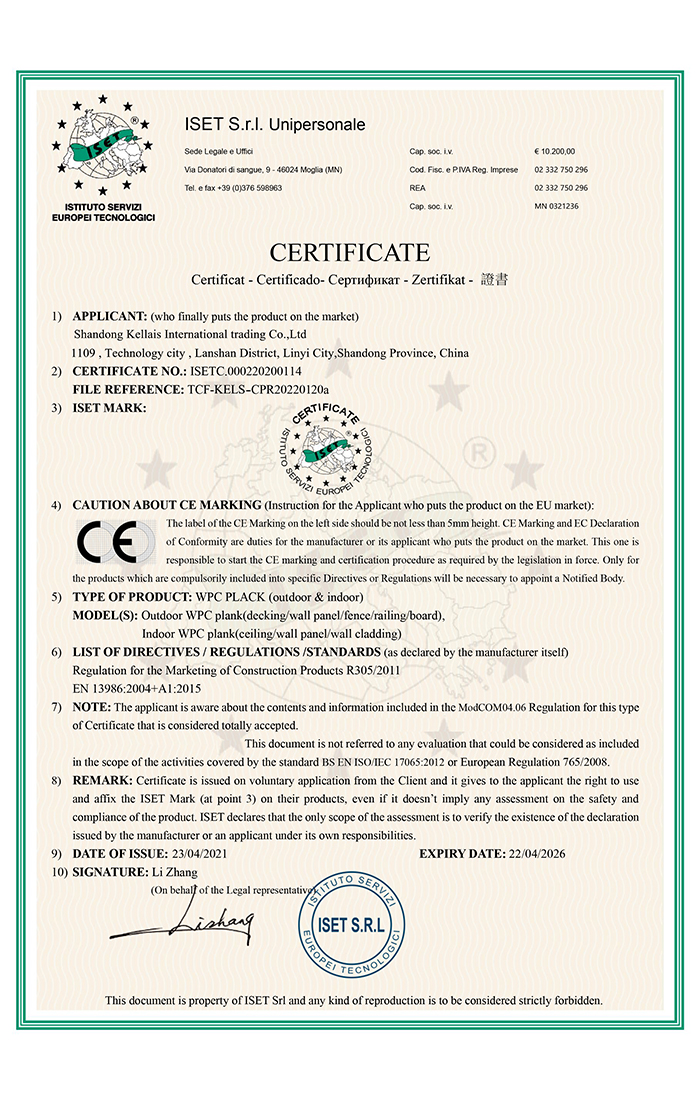 CERTIFICACIÓN CE