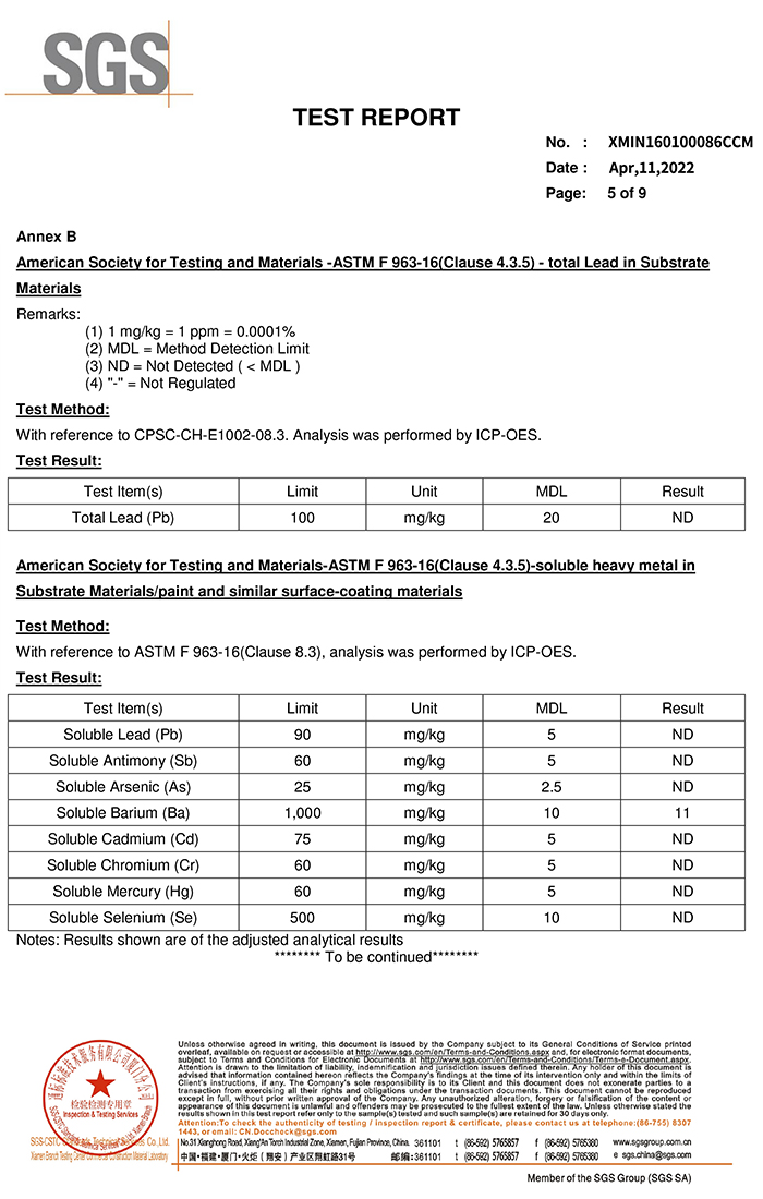 INFORME DE PRUEBA5